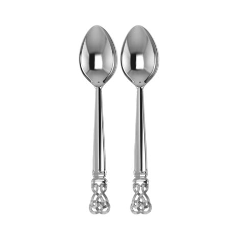 Sterling Silver Tea Spoon set-The Le Noue by Krysaliis