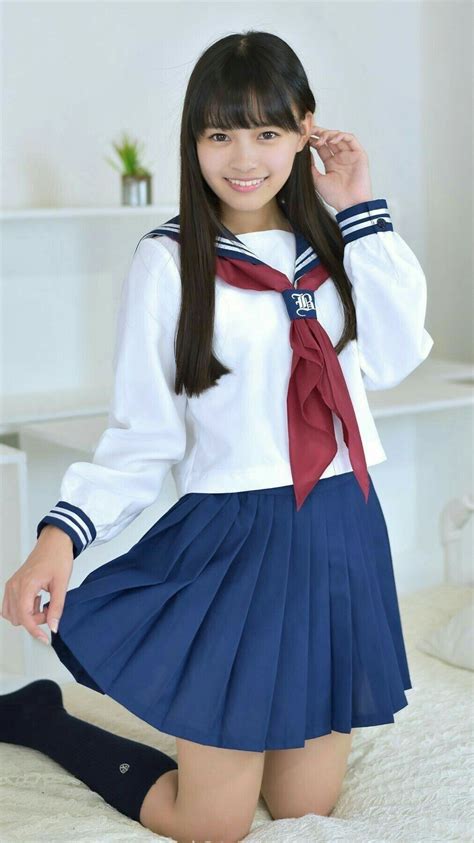 Lemon Mizutama Japanese Sexy Idol Sexy Japanese School Girl Uniform ...