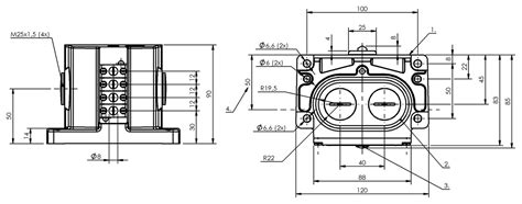 BNS00HA (BNS 819-D04-E12-100-10-FE) Mechanical multiple position limit ...