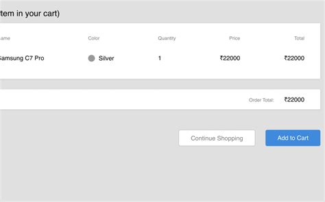 Simple Shopping Cart HTML Code 的图像结果