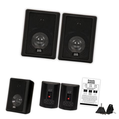 Acoustic Audio 151B Indoor Outdoor 2 Way Speakers India | Ubuy