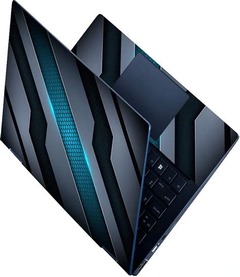 Dzazner Premium Vinyl HD Printed Full Panel 3D Series Laptop Skin ...