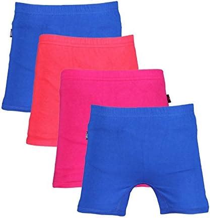 White Moon Kids Shorts - Pack of 4 Multicolour : Amazon.in: Fashion