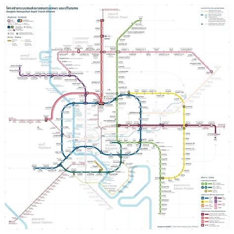Métro Bangkok : Plan, carte et prix en 2026