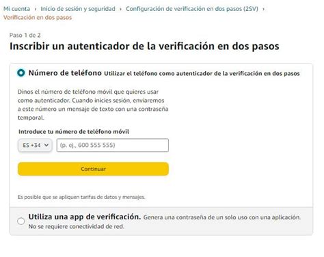 Image result for Amazon Two-Step Verification