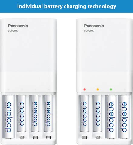 Panasonic Eneloop BQ-CC87N Portable Charger with Mobile Power Bank ...