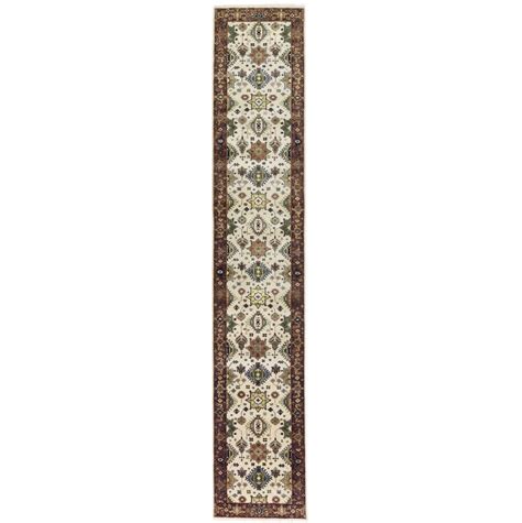 Canora Grey Oriental Handmade Hand-Knotted Runner 2'6" x 13'10" Wool ...