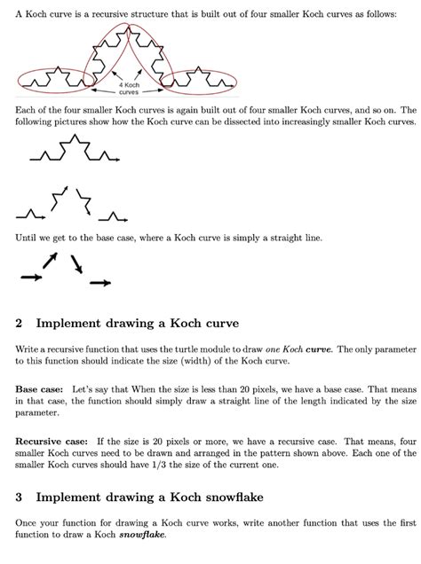 Image result for Python Turtle Koch Curve