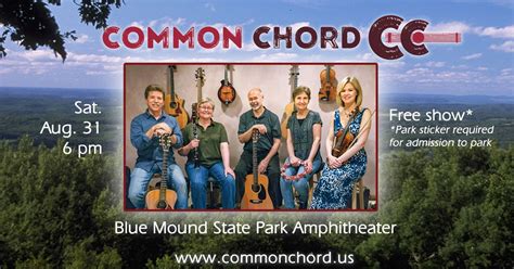 Common Chord @ Blue Mound State Park Amphitheater, Blue Mound State ...