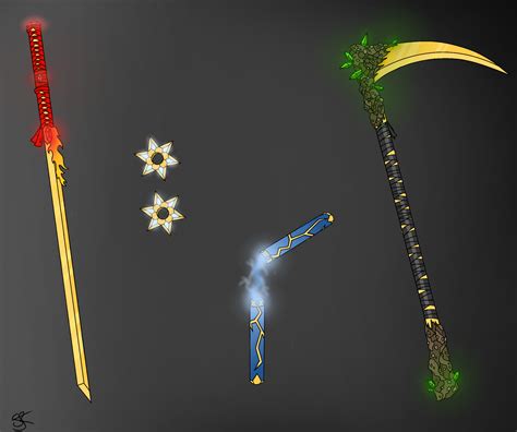 Ninjago Golden Weapons
