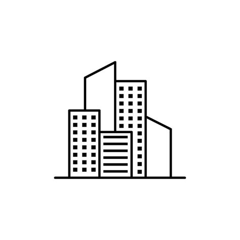 Building Outline Icon 的图像结果