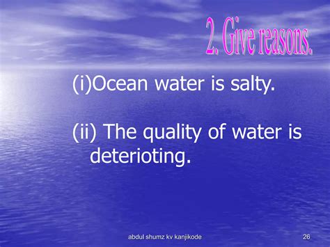 WATER, class 7 geography lesson 5, cbse | PDF