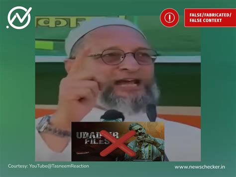 Fact Check: Old Video Of Asaduddin Owaisi Criticising Film Makers Goes ...