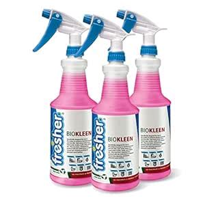 Fresher BioKleen l A Bathroom Cleaner for Chemical Free Cleaning of Bio ...