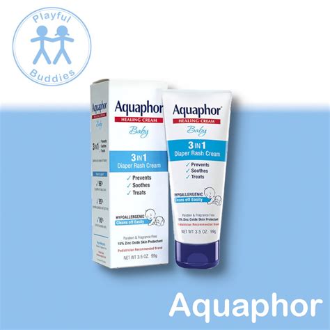 Aquaphor Baby 3 in 1 Diaper Rash Cream EXPIRATION 08/2026 | Shopee ...