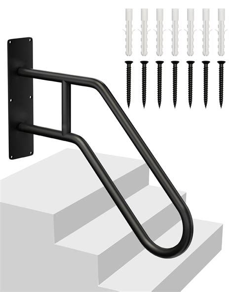 Handrails for Outdoor Steps Stair Railing Indoor, 1 to 3 Steps Stairs ...