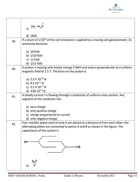 CBSE Class 10 Physics sample paper in MCQ format: Ready for the Dec 10 ...