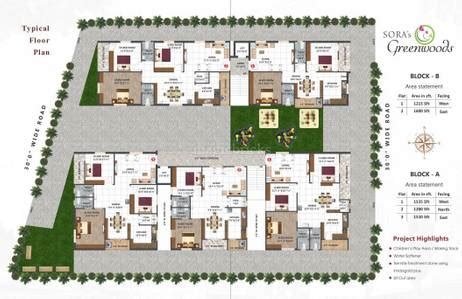 Soras Green Woods Block A in Nallagandla, Hyderabad: Price, Brochure ...