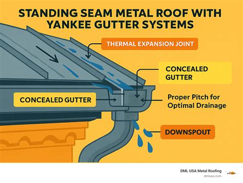 Standing Seam Metal Roof With Yankee Gutter Systems: 7 Powerful Benefits 2025