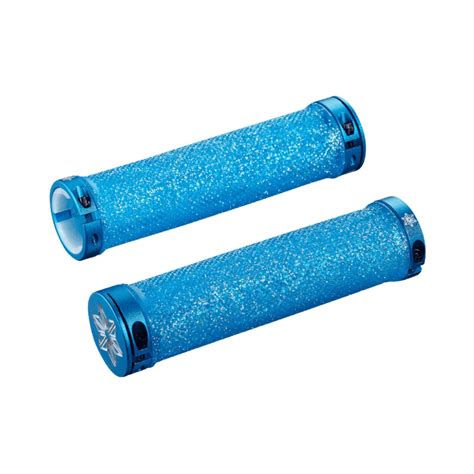 Buy Supacaz Diamond Kush Grips-Neon Blue | The Bike Affair