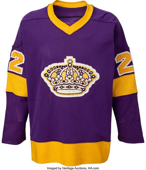 1970's Gary Sargent Game Worn Los Angeles Kings Jersey with | LotID ...