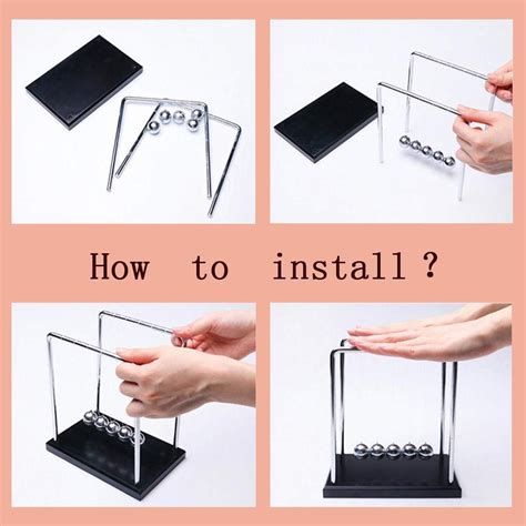 Davi Collection Newtons Cradle Pendulum Balls - India | Ubuy