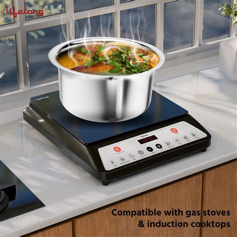 Lifelong TriPly Tope with Lid for Cooking, Stainless Steel – Lifelong ...