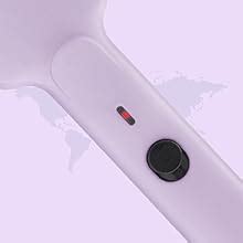 Vega Mini Hair Waver with PTC Ceramic Coated Plates for Women, Purple ...