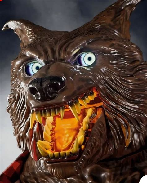 Immortal Werewolf with Sound, Light & Movement 2,92cm Animatronic ...