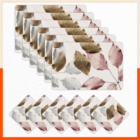 Polypropylene Table Mats & Coasters for Dining Table at Home (LAMINA ...
