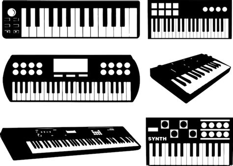 Keyboard Silhouette-Vektoren – Lade kostenlose, hochwertige Vektoren ...