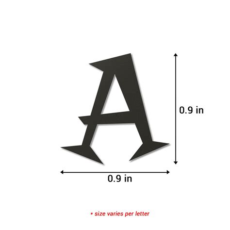 0.8" tall | 10 Sets of Capital Letter Alphabet & 10 Sets of Lower Case ...
