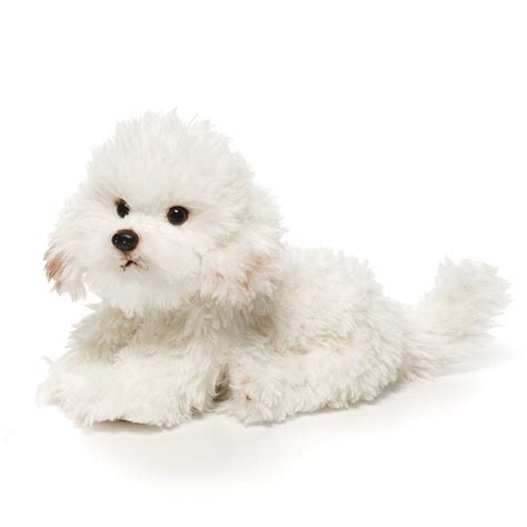 DEMDACO Sitting Large Bichon Frise Dog Children's Plush Stuffed Animal ...