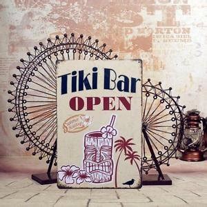 Chic Metal Tin Sign Plate Bar Pub Cafe Art Wall Door Slogan Poster ...