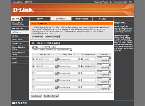 Image result for Mac Address Filtering