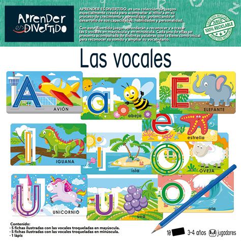 Las vocales - Educa Borras