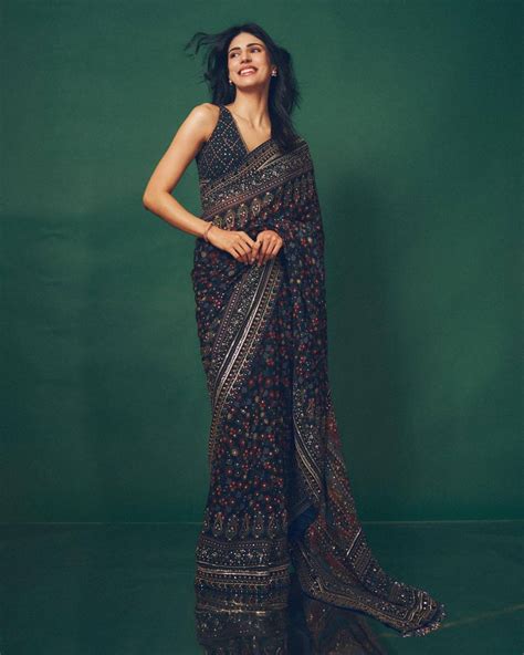 Wonderful Blue Color Sequence Embroidered Saree – Vastra Shop