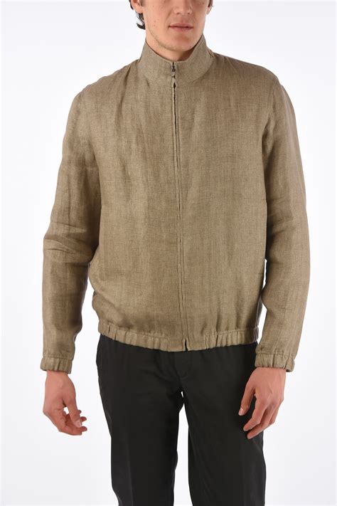 Linen Bomber Jacket at Geraldo Owens blog