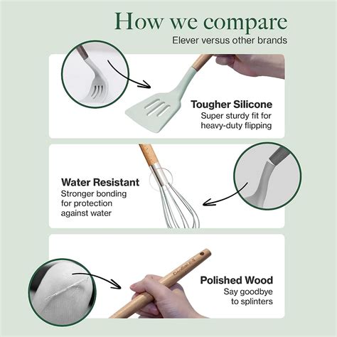 Buy Kitchen Utensils Set, Silicone Cooking Utensils Set, 20 Silicone ...