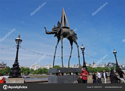 Salvador Dali Elephant Statue