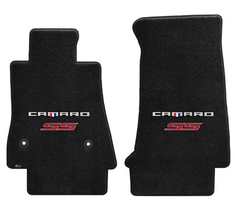 2016-2023 6th Generation Camaro CAMARO SS Logo Front Floor Mats ...