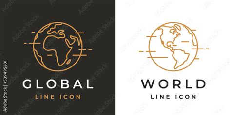 Global Line Map Logo 的图像结果