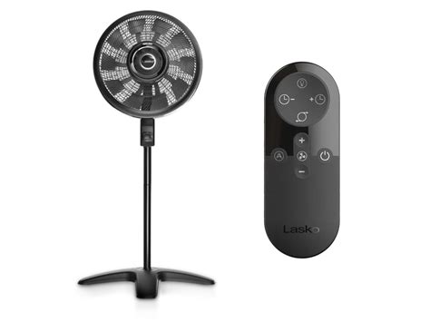 Lasko | Windstorm 18" Standing Fan with Remote (Black) S18654