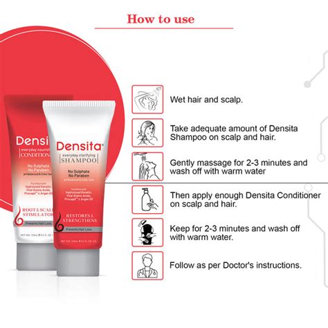 Buy Densita Shampoo And Conditioner 125 ml Online - Phimedy