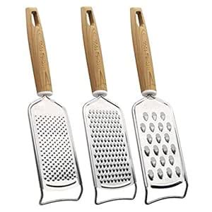 MGLIMZ Handle Cheese graters for kitchen,Stainless Steel Multi-purpose ...