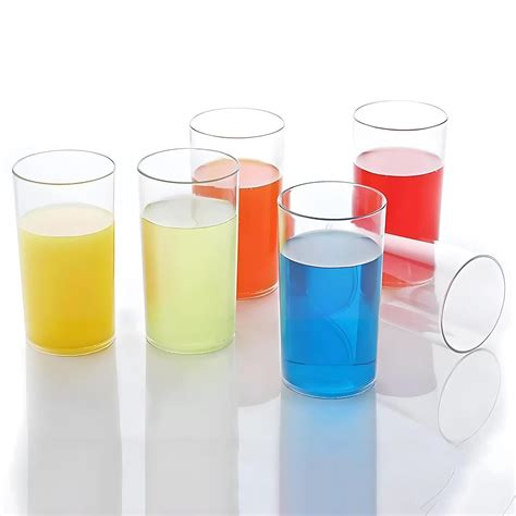 Buy Kuber Industries 12 Pieces Unbreakable Stylish Transparent Water ...