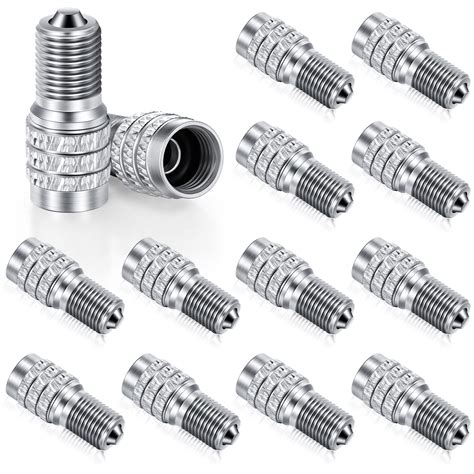 Snapklik.com : 16 Pack Double Valve Stem Cap Inflate Tire Valve Flow Through Tires Cap For High ...