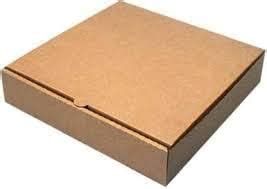 Buy MOHIL ENTERPRISE : 8 INCH BROWN PIZZA BOX 3 PLY - 100 BOX SET ...