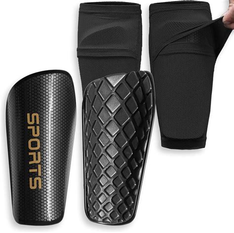 LPONJAR Soccer Shin Guards for Kids Youth Adults - Shin Pads and ...