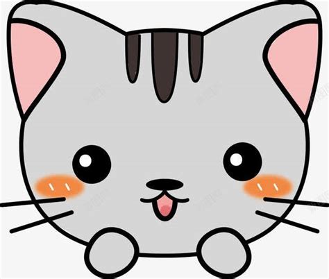 灰色的小猫咪png图片免费下载-素材7iNeekVka-新图网